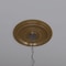 Ekena Millwork Cole PVC Medallion (Canopies up to 4 1/2"), 16"OD x 3 1/2"ID x 1"P, Metallic Vintage Gold CMP16CODVG - alternate 9